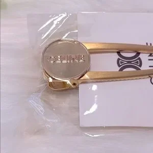 Celine Beauté Gold Hair Clip Celine | Accessories | Celine Beaut Gold Hair Clip | Poshmark main image 2